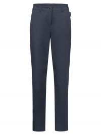 Dunkelblaue Chinohose Damen – bequeme Berufshose in Regular Fit für Gastronomie und Service